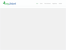 Tablet Screenshot of lesny-zakatek.com